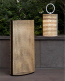 Perforated Cylinder Outdoor Lantern