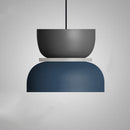 Sculptural Color Block Pendant Light