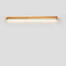 Vertical Wood Bar Wall Light