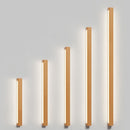 Vertical Wood Bar Wall Light