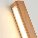 Vertical Wood Bar Wall Light