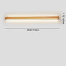 Vertical Wood Bar Wall Light