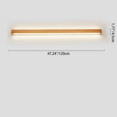Vertical Wood Bar Wall Light