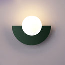 Architectural Half Moon Wall Light