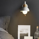 Sculptural Ochre Dome Wall Light