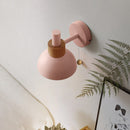 Sculptural Ochre Dome Wall Light