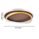 Contemporary Halo Disc Ceiling Light