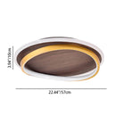 Contemporary Halo Disc Ceiling Light