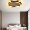 Contemporary Halo Disc Ceiling Light