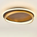 Contemporary Halo Disc Ceiling Light