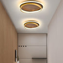 Contemporary Halo Disc Ceiling Light