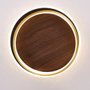 Contemporary Halo Disc Ceiling Light