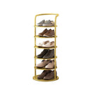 Minimal Vertical Tiered Shoe Tower
