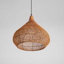 Organic Rattan Weave Pendant Light