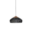 Organic Rattan Weave Pendant Light
