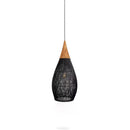 Organic Rattan Weave Pendant Light