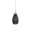 Organic Rattan Weave Pendant Light