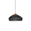 Organic Rattan Weave Pendant Light