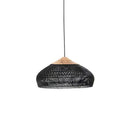 Organic Rattan Weave Pendant Light