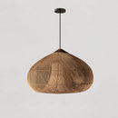 Organic Rattan Weave Pendant Light