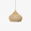 Organic Rattan Weave Pendant Light