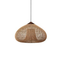Organic Rattan Weave Pendant Light