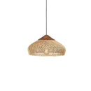 Organic Rattan Weave Pendant Light