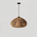 Organic Rattan Weave Pendant Light