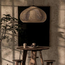 Organic Rattan Weave Pendant Light