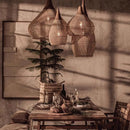 Organic Rattan Weave Pendant Light