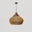 Organic Rattan Weave Pendant Light