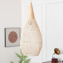 Organic Rattan Weave Pendant Light