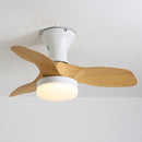 Wood Blade Ceiling Fan Light