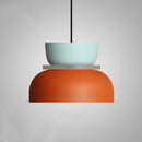 Sculptural Color Block Pendant Light