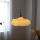 Vintage French Flower Pendant Light