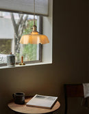 Vintage French Flower Pendant Light