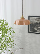 Vintage French Flower Pendant Light
