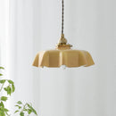 Vintage French Flower Pendant Light