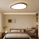 Scandinavian Wood Flush Ceiling Light