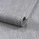 Zest Grey Machine Woven Rug