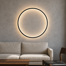 Geometric Circle Halo Wall Light