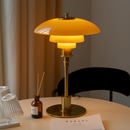 Scandinavian Mushroom Glass Table Lamp