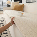 Boucle Quilted Sofa Cover