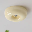 Classic Round Cream Ceiling Lamp