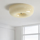 Classic Round Cream Ceiling Lamp