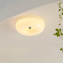 Classic Round Cream Ceiling Lamp