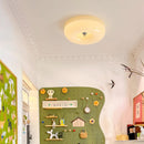 Classic Round Cream Ceiling Lamp