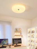Classic Round Cream Ceiling Lamp