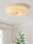 Classic Round Cream Ceiling Lamp