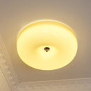 Classic Round Cream Ceiling Lamp